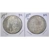 Image 1 : 1880-O AU & 1880-S BU MORGAN DOLLARS