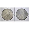 Image 2 : 1925 AU & 1926-S BU PEACE DOLLARS