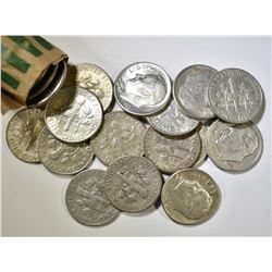 $5 MIXED DATE 90% SILVER ROOSEVELT DIMES