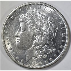 1890-S MORGAN DOLLAR AU/BU
