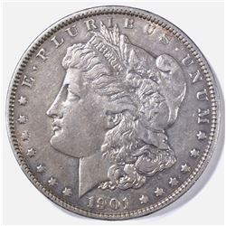 1901 MORGAN DOLLAR DOUBLE DIE REVERSE XF/AU