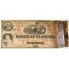 Image 1 : 1864 $1 STATE OF FLORIDA, DAMAGE