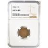 Image 1 : 1866 INDIAN CENT NGC AU-50 BN