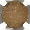 Image 3 : 1866 INDIAN CENT NGC AU-50 BN