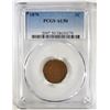 Image 1 : 1870 INDIAN CENT PCGS AU-50