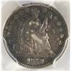 Image 2 : 1858 SEATED HALF DIME PCGS AU-53