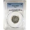 Image 1 : 1942 TYPE 1 JEFFERSON NICKEL PCGS PR-65