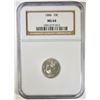 Image 1 : 1886 SEATED LIBERTY DIME NGC MS-64