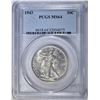 Image 1 : 1943 WALKING LIBERTY HALF DOLLAR PCGS MS-64