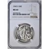 Image 1 : 1943-S WALKING LIBERTY HALF DOLLAR NGC MS-64