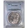 Image 1 : 1887-O MORGAN DOLLAR PCGS MS-63