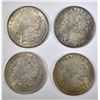 Image 1 : 4-CIRC 1921 MORGAN DOLLARS