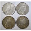 Image 2 : 1922, 2-23 & 1-24 CIRC PEACE DOLLARS