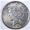 Image 1 : 1925-S PEACE DOLLAR, AU/BU