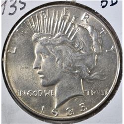 1935 PEACE DOLLAR, BU
