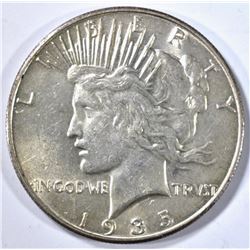1935-S PEACE DOLLAR, BU