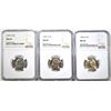 Image 1 : 1946-D, 47-D,S JEFFERSON NICKELS NGC MS-66