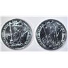 Image 1 : 2-2016 BRITISH BRITANNIA 1-Oz SILVER COINS