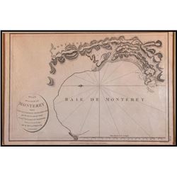 1798 Monterey California North America Map