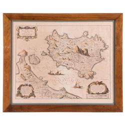 Joan BLAEU (1599-1673) Map