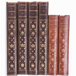 Selection of six works on Napoleon