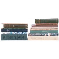 Fourteen works on flora, wildflowers and fauna