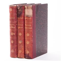 Three works by Honore de Balzac