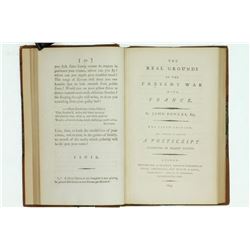 BOWLES, BRISOT. British writings French Revolution