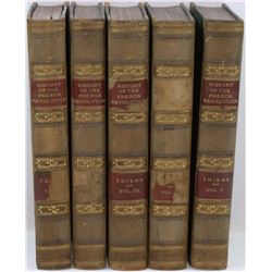 SHOBERL. History of the French Revolution. 5 VOL. 1838.