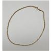 Image 1 : 18" Gold Plated & Crystal Mounted Ladies Necklace