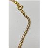 Image 2 : 18" Gold Plated & Crystal Mounted Ladies Necklace