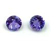 Image 2 : Lot Of 2 Round Cut Tanzanite Gemstone 1.24 Carat Total Weight