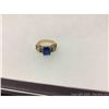 Image 3 : Tanzanite 6ct Main Stone Marked 10kt Woman's Ring With LED Case