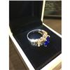 Image 4 : Tanzanite 6ct Main Stone Marked 10kt Woman's Ring With LED Case