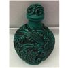 Image 3 : Asian Green Dragon Carved Snuff Bottle