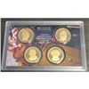 Image 1 : 2008 S Presidential Dollar $1 Proof 4 Coin Set United States Mint