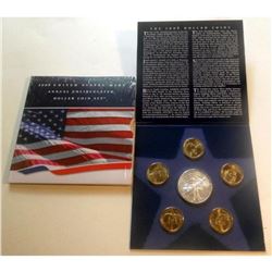 2008 Uncirculated Presidential Silver Dollar, American Eagle W/COA