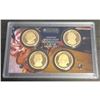 Image 1 : 2007 San Francisco Presidential Dollar Proof 4 $1 Coin Set United States Mint