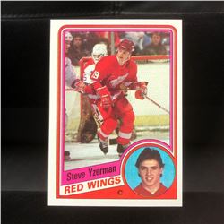 Steve Yzerman Rookie Card