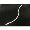 Image 1 : Exquisite 18K White Gold Woman's Bracelet With 3.4ct Inset Diamonds