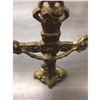 Image 6 : Antique Free Standing Guilt Crucifix