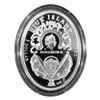 Image 2 : 2012 Poland Mint "Order of St George" Imperial Faberge Egg - Proof Silver Coin w/ Swarovski Crystals