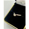 Image 2 : 14KT White Gold Ladies Hand Assembled Custom Made Diamond Solitaire Engagement Ring