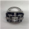 Image 3 : Ladies Blue And Silver Semi Precious Ring