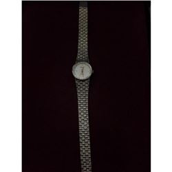 Elegant Rare Ladies Piaget by Quartz Watch with Diamonds