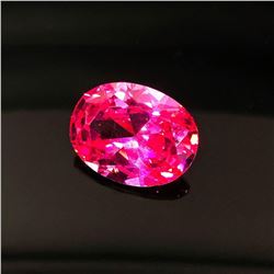 15x20mm Pink Zirconia Sapphire Diamond Emerald Cut, 31.10 Cara