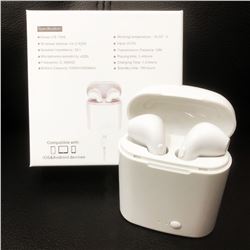 New Earbuds True Wireless Bluetooth Double Earphones With Charger & Mic