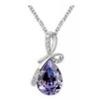 Image 1 : Austrian Crystal with Swarovski Elements - Tear drop
