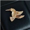 Image 2 : Elegant Ladies Enameled Hummingbird Brooch
