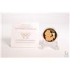 Image 1 : Royal Canadian MInt 1996 Canadian $175.00, 22 karat 16.97 gram gold "1896-1996 The Olympic Flame" co